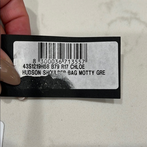 Chloe Hudson shoulder Bag Motty Grey - Picture 7 of 7